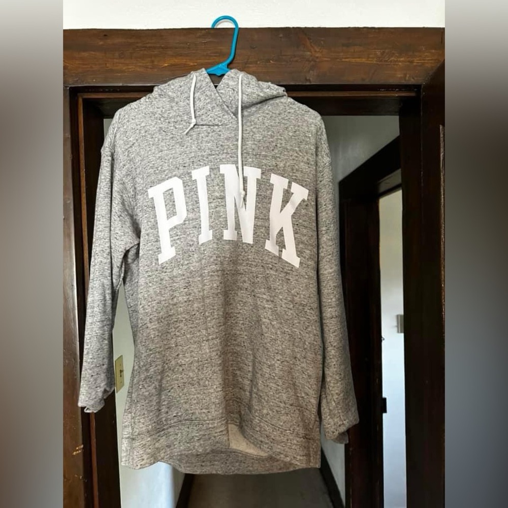 VS Pink Hooded Sweatshirt